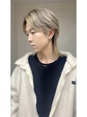 メンズ毛流れウルフ