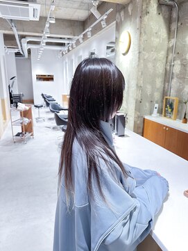 ワッカ(wacca) ウルフ　顔周りレイヤー　似合わせカット　質感調整