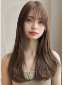 外ハネブルーブラックワイドバング