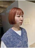 タイトボブ/ローズオレンジ