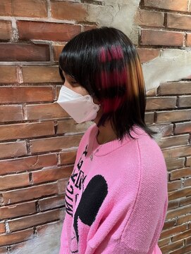 ヘアメイク エンデュー(hair make EnDeux) デザインカラー