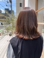 テーラヘアー 草加店(TELAHAIR)&nbsp;巻き髪×暖色カラー