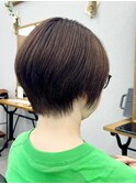 大人ショートヘア浦和美容室ARTS荒巻充埼玉カットおすすめ上手い