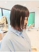 ☆きりっぱなしボブ・ピンクベージュ☆