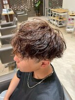 エヌアンドエーコンティ(N&A CONTi)&nbsp;ブラウンマッシュ×ゆるパーマ◎好感スタイル/ニュアンスパーマ