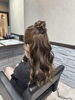 ジゼル 小倉(GiseL)&nbsp;お団子ハーフアップ