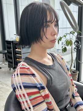 ロンド 表参道店(Lond) くびれヘア/顔周り/韓国/ボブ/レイヤーカット/前髪/カラー/