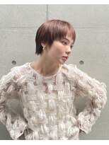 パープル 自由が丘(purple)&nbsp;小顔に見えるヘア/オリーブグレー／ココアベージュ[自由が丘]