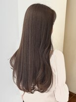 ローネス ギンザ(LONESS ginza)&nbsp;レイヤーカット/小顔カット/透明感カラー/くすみベージュ