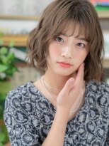 カバーヘア ブリス 北浦和(COVER HAIR bliss) グレーベージュ小顔ゆるふわボブパーマA0北浦和20代30代40代!