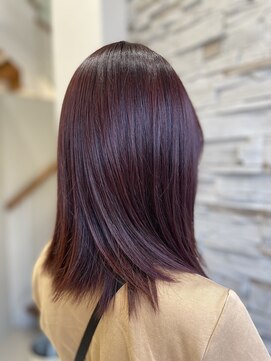 アヴァンス 深井店(AVANCE.) 暖色カラー/チェリーレッド