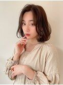 ハイレイヤー/ミディアム・ボブ/20代/30代/顔周り・フェイス