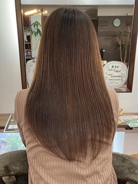 オブジェ ナチュレ(OBJE’T nature) ショコラブラウン/ストレートロング