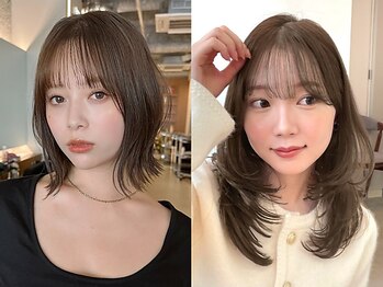 ポケット 渋谷(POCKET)の写真/透明感とツヤを両立。繊細な感性で選定したトリートメントで、うるツヤな髪へ。[渋谷]