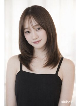 ウルヘアー 緑地公園(ulu hair) 顔まわりレイヤー