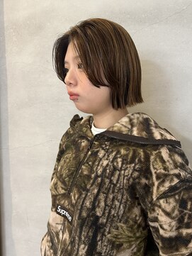 ソルト 舞鶴店(Salt) ボブ/ミニボブ/大人ハイライト/ハイライトカラー/20代/30代