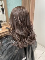 エジョン 八幡山店(Aejon) 大人レイヤーカット白髪ぼかし脱白髪染め40代50代60代