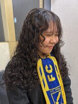 ケンジ 横須賀中央(KENJE)&nbsp;根本からのくるくるパーマ スパイラルパーマ