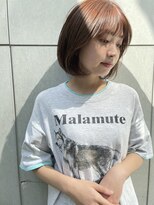 サンバレー(SUNVALLEY) 透明感ショコラブラウン×顔まわりレイヤーボブ