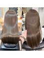 リリー バイ アオ(Lilly by AO)&nbsp;ブリーチなしで作る赤みのない透明感カラーと髪質改善の相性も◎