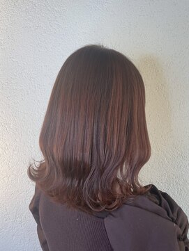 ヘアーウィーヴ 佐倉店(hair Weve) ワンホンレイヤー/ミルクティーブロンド/ダークブルー/weve佐倉