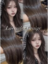 アロマ ヘアー ルーム 新宿3号店(AROMA hair room) ブリーチなしで透明感を出す!ラベンダーグレージュカラー