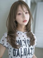 ナイロン 谷山店(NYLON.)&nbsp;《NYLON.》韓国風ロング 顔まわりレイヤー くびれヘア