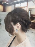 ボブスタイルからのゆるヘアアレンジ