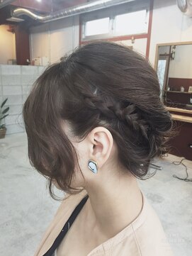 ルーファス 恵比寿 渋谷(Ruufus) ボブスタイルからのゆるヘアアレンジ