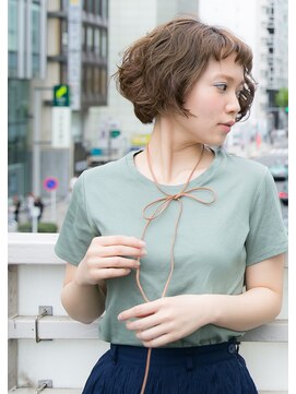 ボンヌーベル 【Bonne Nouvelle】ラフに可愛く☆ふんわりボブスタイル