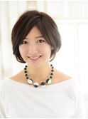 30代40代にオススメ☆小顔ヘアにも対応なリラクシーボブ