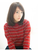 エイミーバイアフロートザガーデン 浦和店(amie by afloat the garden)&nbsp;可愛いミディアムロブ◎石原さとみ風