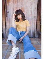 エム 綾瀬店(hair make e6+)&nbsp;外ハネロングボブ