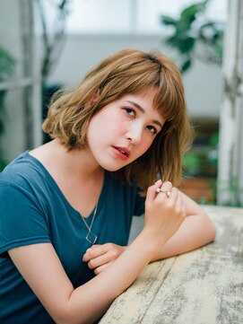 美容室 リズヘアー 稲毛店(Riz hair) 内巻きボブウェーブ【稲毛】