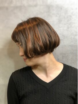 カジノ(CASINO) 10代/20代/30代/40代/艶カラーショートボブ