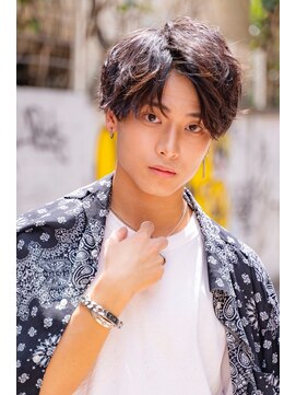 エース (ACE) ACE センターパート×ニュアンスパーマ