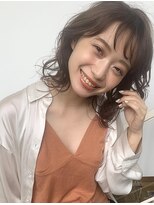 トリコ ショップアンドヘアサロン(tricot shop hair salon)&nbsp;ミディレイヤー/に合わせカット/モテ髪カタログ/20代　30代