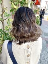 ボアップ 京橋店(boappu)&nbsp;#グラデーション#ミルクティーベージュ