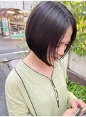 暗髪ミニボブ☆
