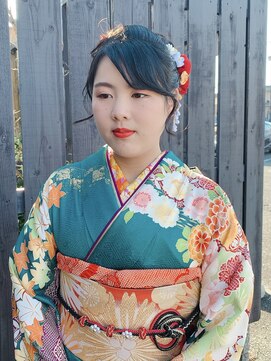 ビーステップ(B.STEP) 成人式着付けとヘアセット