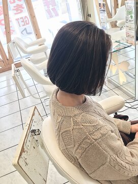 ルクール 喜多町店(Le Coeur) オートクチュールボブ/ハイライト/大人◎20代30代40代50代