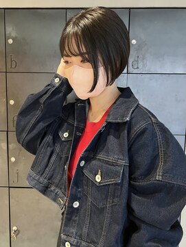 ヘアー アイス ルーチェ(HAIR ICI LUCE) ボブ　ショートボブ/今枝