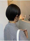 地毛風カラー ショートヘア 福岡 天神 薬院 今泉