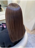 イメチェンヘアスタイル/フェミニンロング/ダークアッシュ/大宮