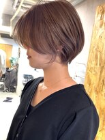 リット(lit)&nbsp;ミルクティショートボブ