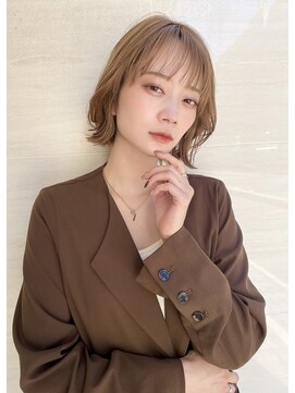 オーロ(ORO) バッサリイメチェンに◎小顔似合わせボブカットデザインカラー