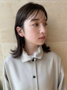 ビュートリアム265(BEAUTRIUM 265) ◎ミディアム/くびれレイヤー/レイヤーカット/顔周りカット/銀座