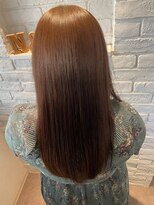 エヌアンドエー 春日部東口店(hair shop N&A)&nbsp;サラ艶ロングストレート 髪質改善ケアカラー 縮毛矯正