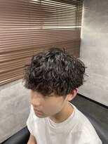 ミオ(Mio)&nbsp;滋賀/南草津/メンズ美容室/波巻きツイストスパイラルパーマ