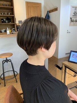 ノル(Knoll) マッシュショート/ショートボブ/ショート/アッシュカラー[銀座]